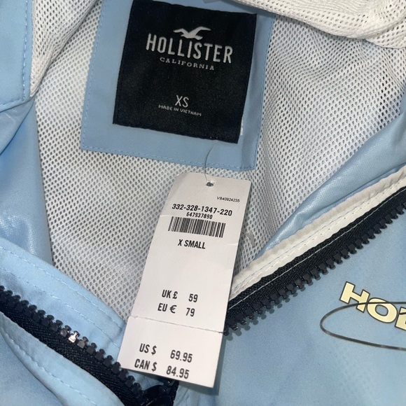 NWT Hollister Windbreaker - Picture 6 of 6